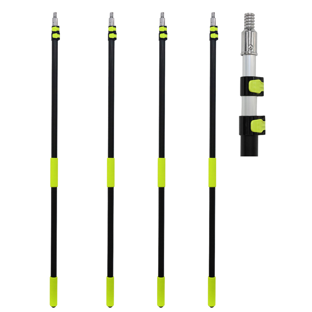 新款外锁3节3.6m/4m/4.8m铝合金伸缩杆 MLD-010